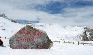 四川这个地方下雪了